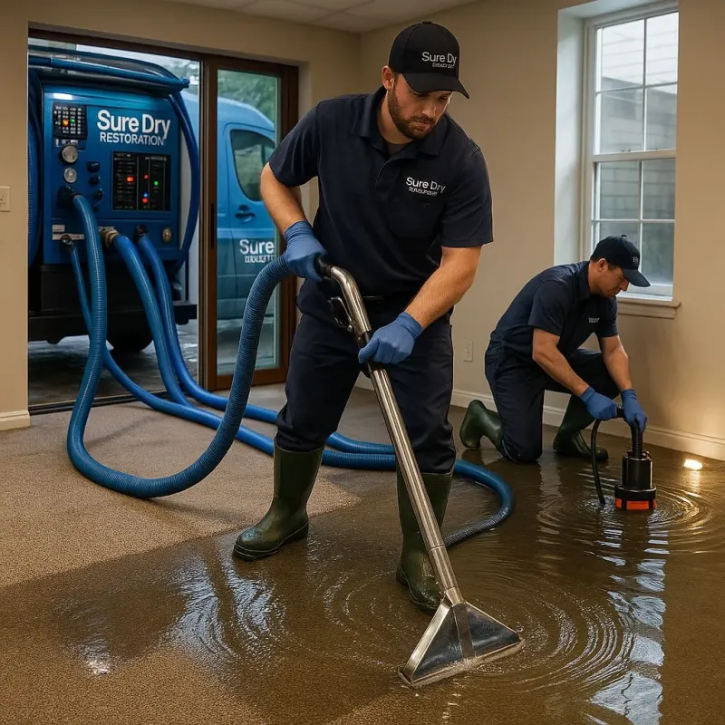 Water Extraction and Removal process in Marshall County, OK